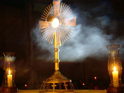 Oración A Jesús Sacramentado Caballeros De La Virgen