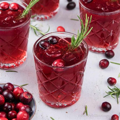 Cranberry Mocktail Non Alcoholic Cranberry Cocktail