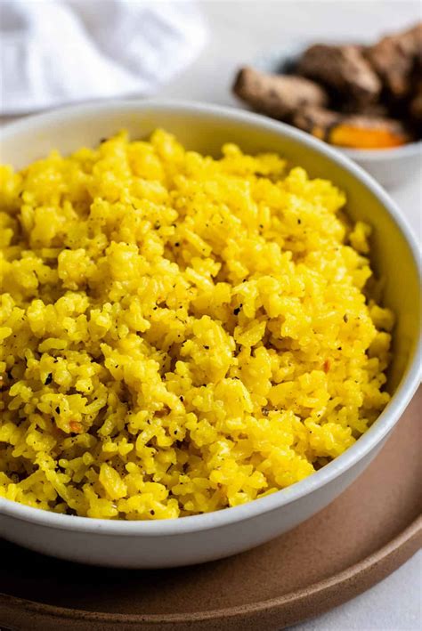 Easy Turmeric Coconut Rice Spoonful Of Flavor
