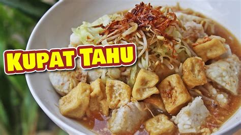 Resep Kupat Tahu Purworejo Beinyu