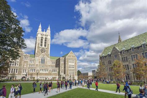 Boston College 85 In Moneys 2020 21 Best Colleges Ranking