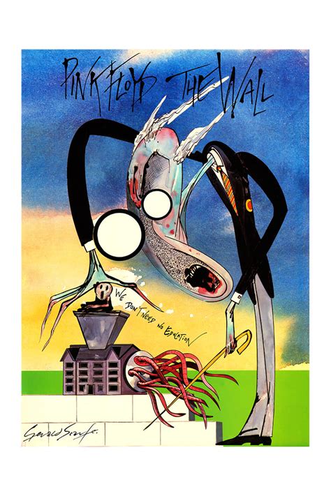 We Dont Need No Education Poster Gerald Scarfe