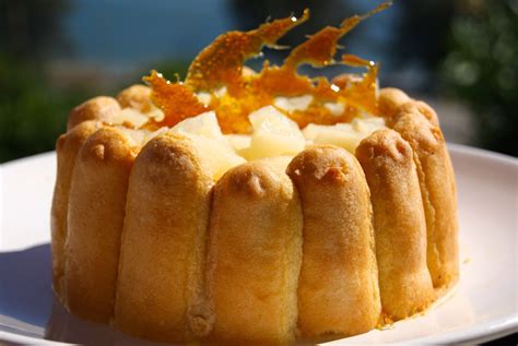 Charlotte poire - caramel