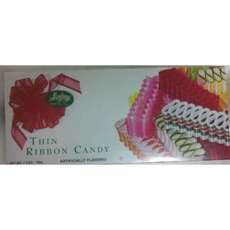 Sevignys Thin Ribbon Candy Made In Usa 7 Oz Box 2 Pack Reviews 2021