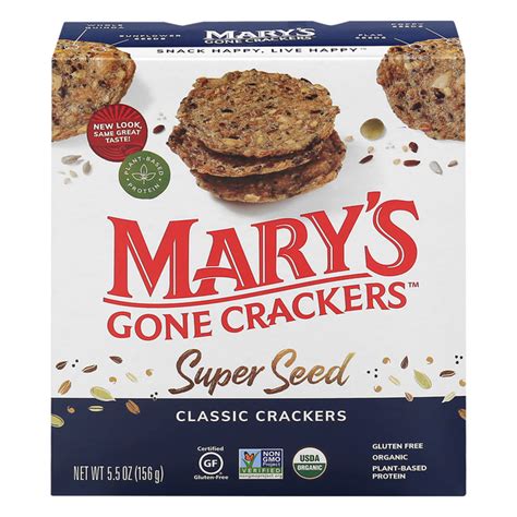 Save On Marys Gone Crackers Super Seed Classic Organic Gluten Free Order Online Delivery Stop