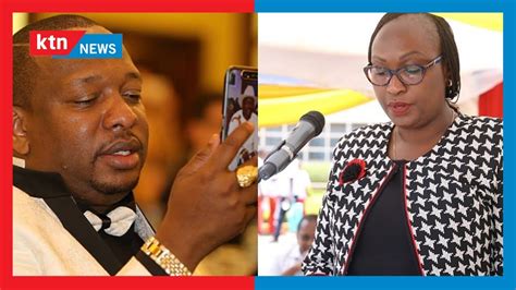 Leadership Wrangles Pitying Sonko And Kananu Who Looks Set To Occupy The Governors Post