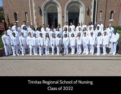June 2022 Graduates Trinitas School Of Nursing