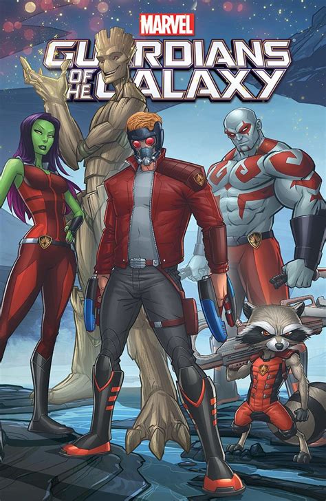 Guardians Of The Galaxy Comic Book Cover