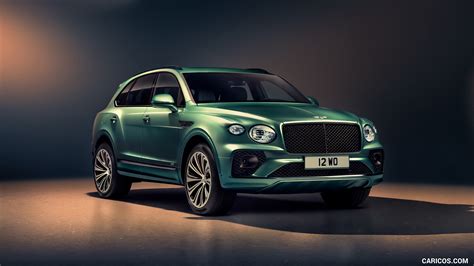 Bentley Bentayga 2021my Color Alpine Green Front Three Quarter