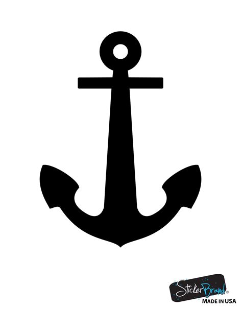 Anchor Wall Decals Nautical Wall Stickers Stickerbrand