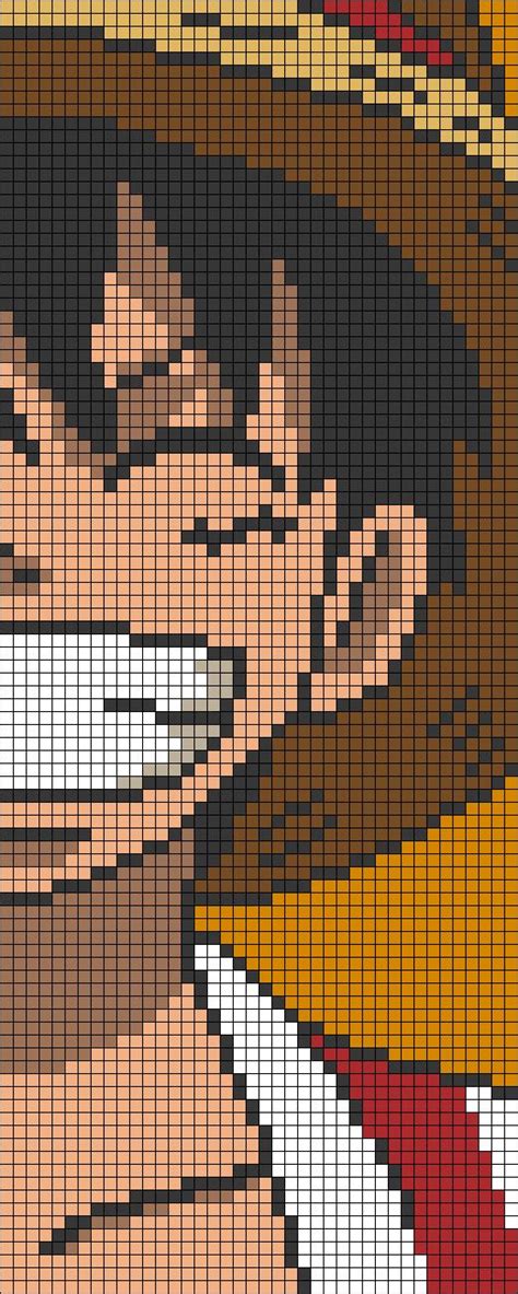Alpha Pattern 65437 Pixel Art Characters Anime Pixel Art Easy