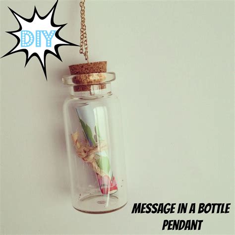 It is believed that ake viking, a swedish sailor was bored while sailing. DIY message in a bottle pendant! | BURKATRON
