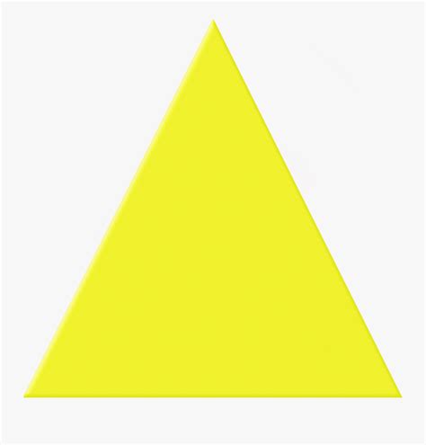 Yellow Triangle Clip Art Cfxq Yellow Triangle Transparent Background