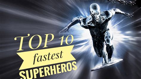 Top 10 Fastest Superheros Marvel And Dc Srkh