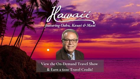Hawaii Three Island Holiday With Lou Baxter Youtube