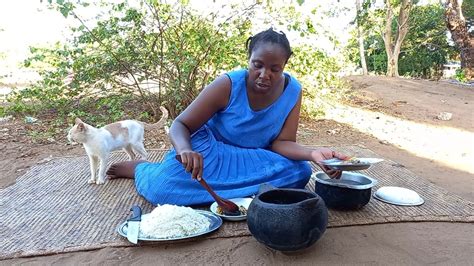 African Village Lifecooking Most Appetizing Delicious Village Fish