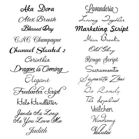 25 Free Script Fonts Free Script Fonts Tattoo Fonts Cursive Tattoo
