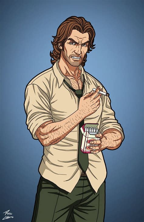 Bigby Wolf Earth 27 Commission By Phil Cho On Deviantart In 2021