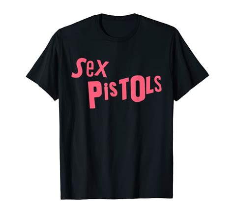 Sex Pistols Official Pink Logo T Shirt Uk Clothing