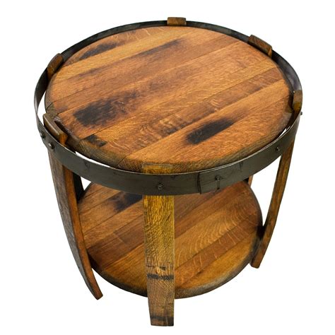 Bourbon Barrel Full End Table Bourbon Barrel Full End Table Made By A