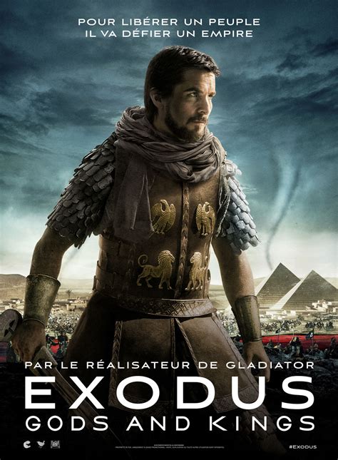 Moses (christian bale) rises up against the egyptian pharaoh ramses (joel edgerton), setting 400,000. Affiche du film Exodus: Gods And Kings - Affiche 2 sur 2 ...