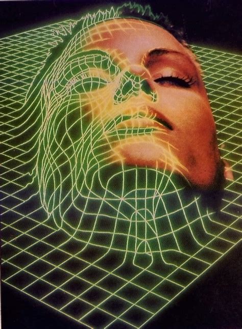 80s Grid Retro Futurism Art Retro Futuristic