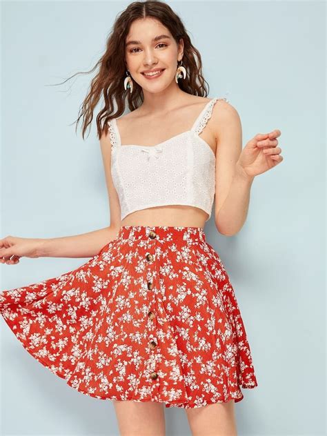 6 Floral Skirt Outfit Ideas For Spring And Summer Under 20 Inspired Beauty Floral Print
