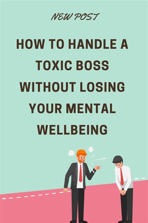 How To Handle A Toxic Boss In 2021 Self Motivation Boss Toxic