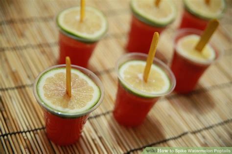 How To Spike Watermelon Poptails 10 Steps With Pictures