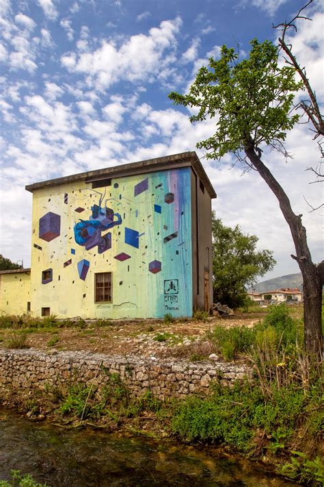 Etnik New Mural For Memorie Urbane - Fondi, Italy - StreetArtNews