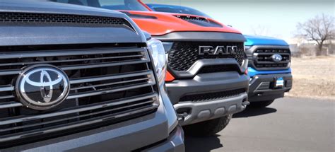 Ford F-150 vs. Toyota Tundra vs. Ram TRX: Which One Is The Quickest Tow
