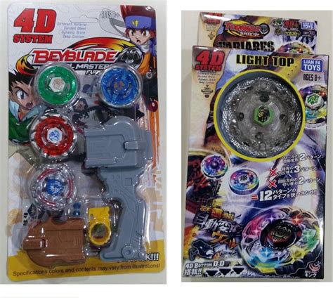 Beyblade 4d System Combo Metal Masters Fury With Handle Launcher