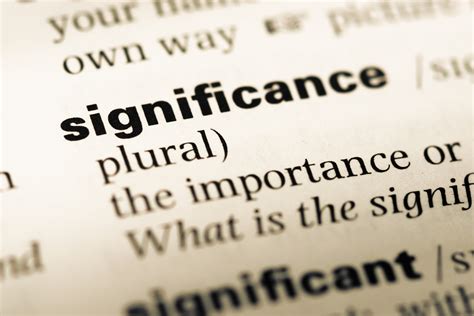The Meaning Of Significance Marketing Workshop
