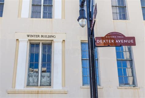 Historic Montgomery Alabama Winter Building Editorial Photo Image Of