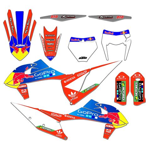 Mxgraphic Full Set Graphic Decals Stickers Deco For Ktm Exc 125 200 250