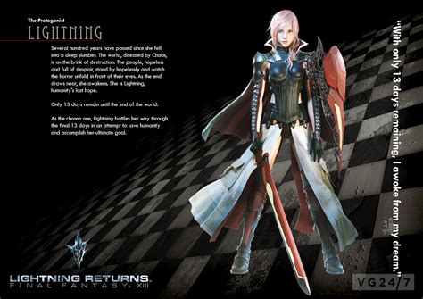 Lightning Returns Final Fantasy Trailer Re Emerges With New