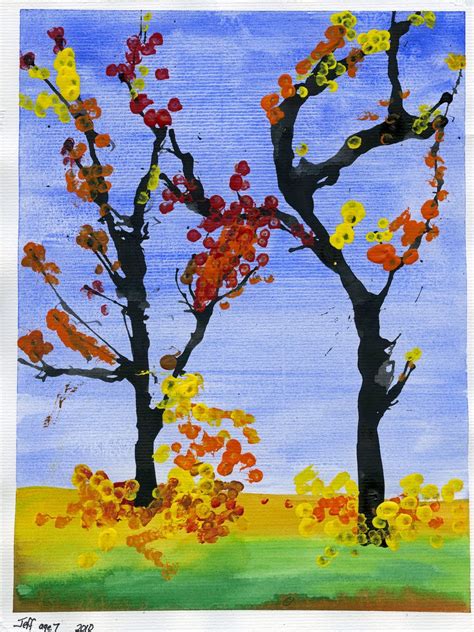 To Go With Emily Carr Trees Lesson Fall Art Projects Autumn Art