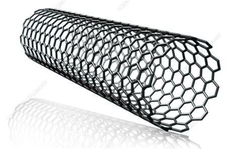 Carbon Nanotube Molecular Model Stock Image F0317574 Science