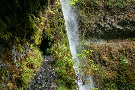 Hiking Map For Tunnel Falls Via Eagle Creek Trail