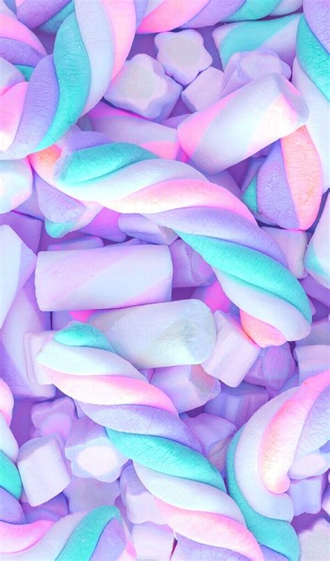 Marshmallow Pink And Sweet Afbeelding Food Wallpaper Aesthetic