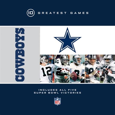 Nfl Greatest Games Dallas Cowboys 10 Greatest Games On Itunes