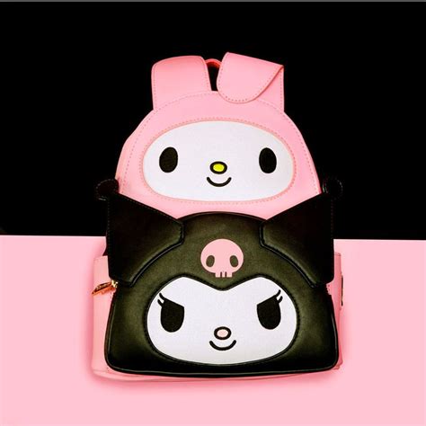 Loungefly X Sanrio My Melody And Kuromi Double Pocket Cosplay Mini