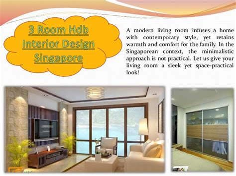 3 Room Hdb Interior Design Singapore