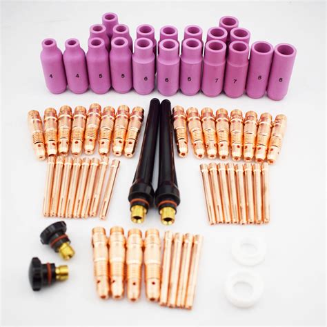 B W P Pcs Tig Torch Consumables Accessories Kit For Tig Welding Torch