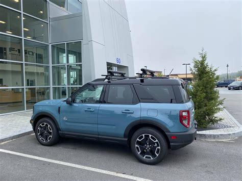 Outer Banks 2021 Ford Bronco Sport Good Look At Cactus Gray Navy