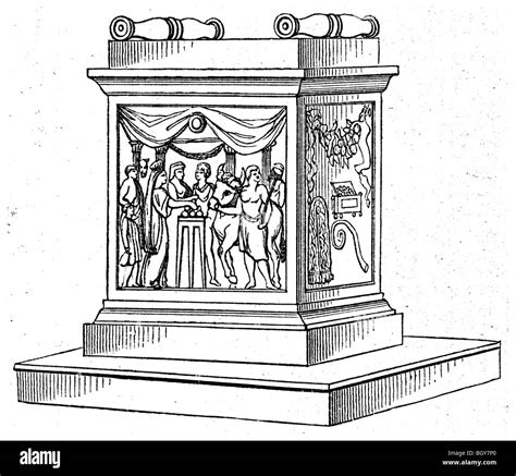 Römischer Altar Schwarzweiß Stockfotos Und Bilder Alamy