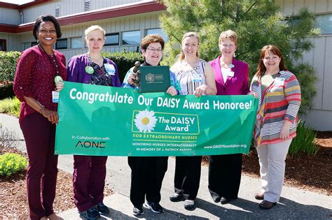 Photo Olympic Medical Center Nurse Wins First Daisy Award For