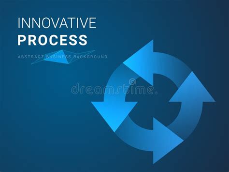 Abstract Modern Business Background Vector Depicting Innovative Process
