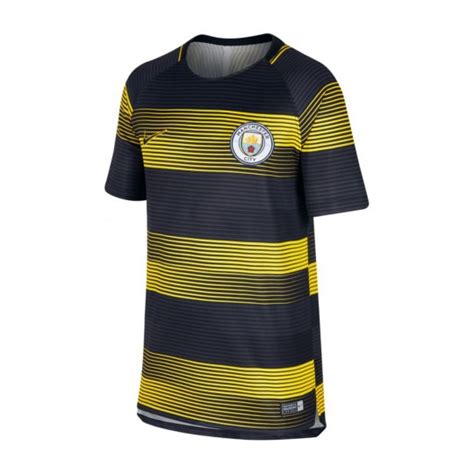 Playera Nike Manchester City Fc Dry Squad Ss Gx 2 2018 2019 Niño