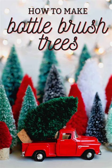 Diy Bottle Brush Trees Canada Diy Fynes Designs